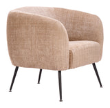 Racine Linen Beige Accent Chair by Zuomod at Eve Furniture