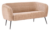 Racine Linen Beige Loveseat by Zuomod at Eve Furniture