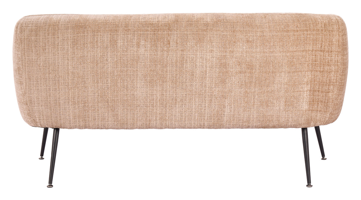 Racine Linen Beige Loveseat by Zuomod at Eve Furniture