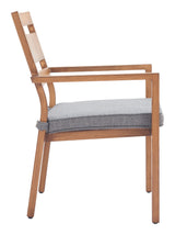 Rader Natural Outdoor Dining Chair (Set of 2) by Zuomod at Eve Furniture
