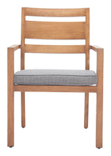 Rader Natural Outdoor Dining Chair (Set of 2) by Zuomod at Eve Furniture