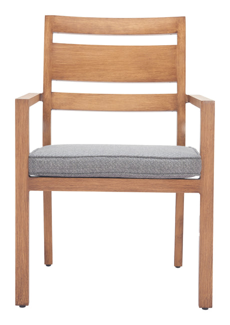 Rader Natural Outdoor Dining Chair (Set of 2) by Zuomod at Eve Furniture