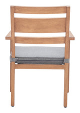 Rader Natural Outdoor Dining Chair (Set of 2) by Zuomod at Eve Furniture