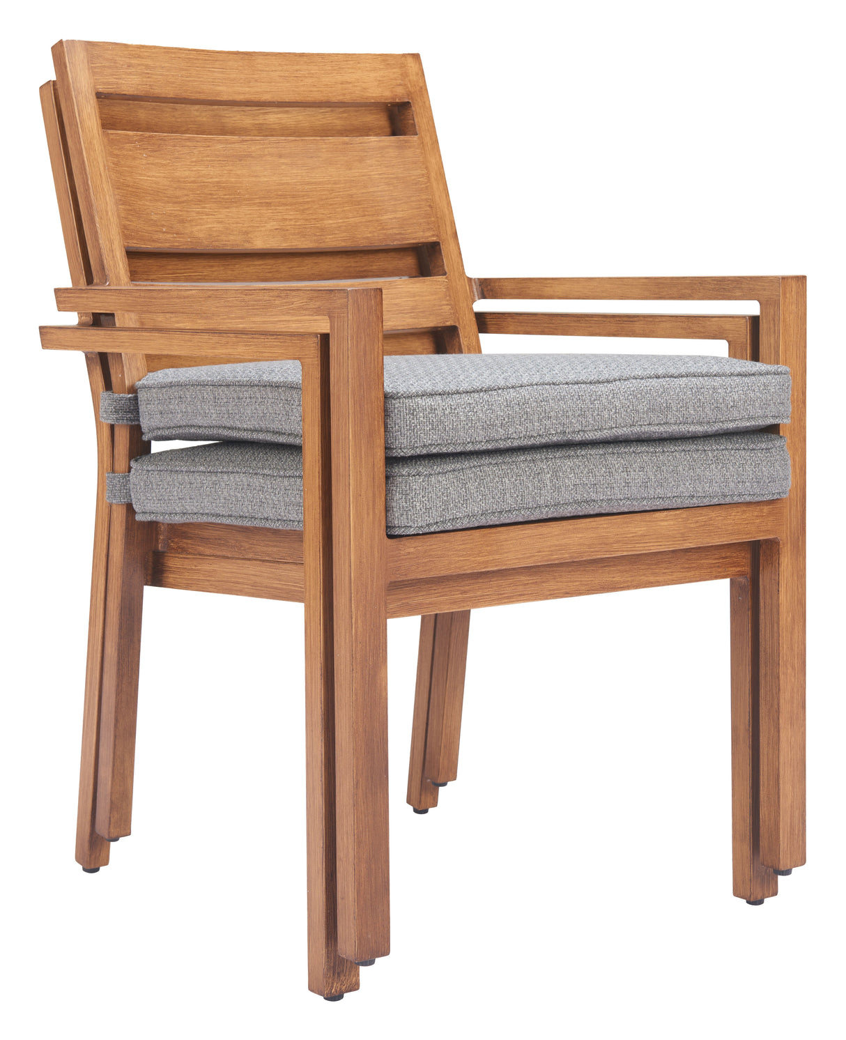 Rader Natural Outdoor Dining Chair (Set of 2) by Zuomod at Eve Furniture