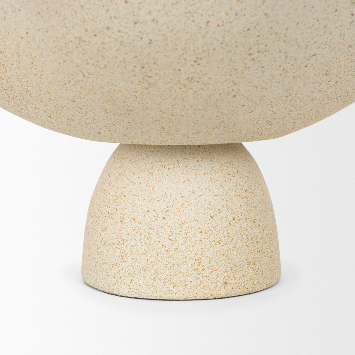 Radka Beige Textured Small Metal Decorative Bowl by Mercana at Eve Furniture