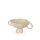 Radka Beige Textured Small Metal Decorative Bowl by Mercana at Eve Furniture