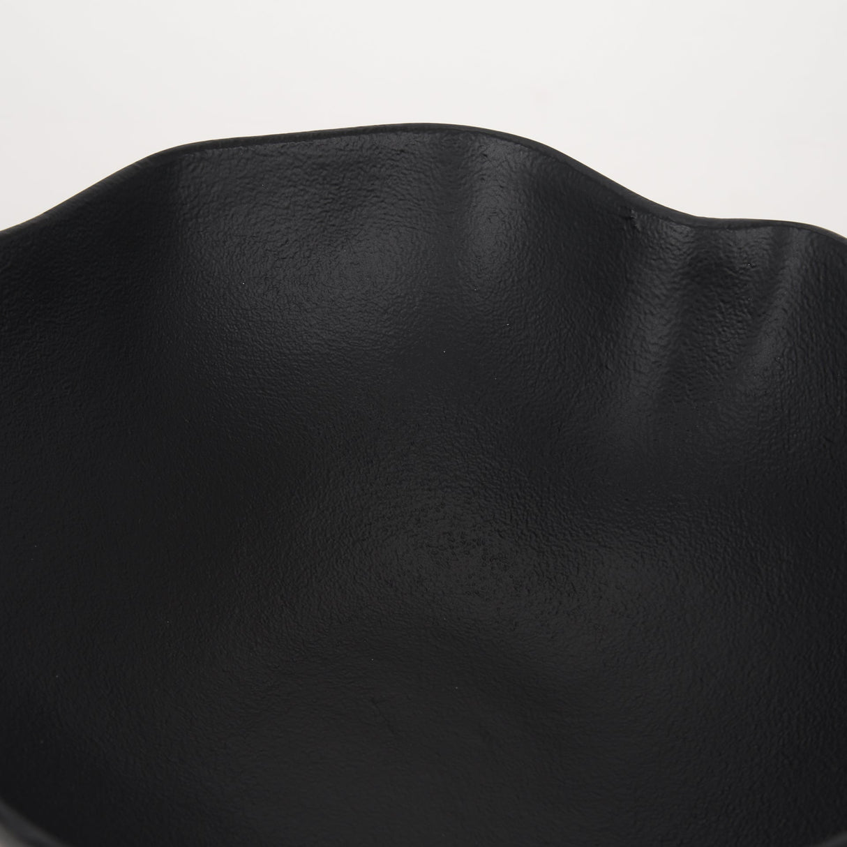Radka Small Matte Black Metal Decorative Bowl by Mercana at Eve Furniture