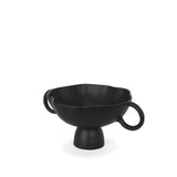 Radka Small Matte Black Metal Decorative Bowl by Mercana at Eve Furniture