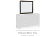 Radkin Burnished Brown Bedroom Mirror by Ashley at Eve Furniture