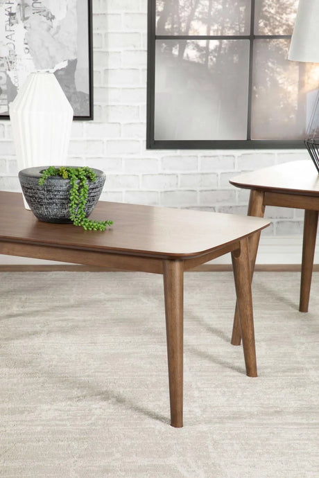 Radley Natural Walnut 3-Piece Occasional Set by Coaster at Eve Furniture