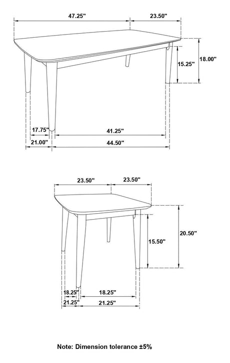Radley Natural Walnut 3-Piece Occasional Set by Coaster at Eve Furniture