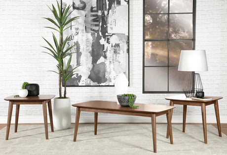 Radley Natural Walnut 3-Piece Occasional Set by Coaster at Eve Furniture