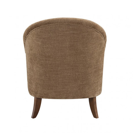 Raelyn Bison Brown / Walnut Accent Chair by Furniture of America at Eve Furniture