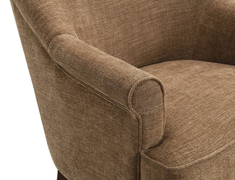 Raelyn Bison Brown / Walnut Accent Chair by Furniture of America at Eve Furniture