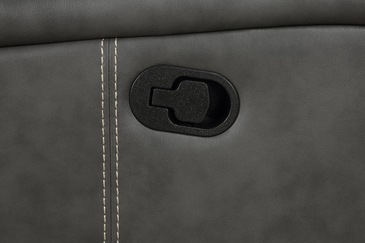 Raelynn Grey Upholstered Recliner Chair by Coaster at Eve Furniture