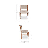 Raf Natural Outdoor Dining Chair (Set of 2) by MOES at Eve Furniture
