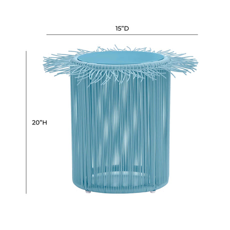 Rafa Outdoor Side Table by TOV Furniture at Eve Furniture