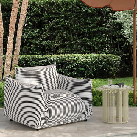 Rafa Outdoor Side Table by TOV Furniture at Eve Furniture