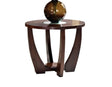 Rafael End Table w/Cracked Glass Insert (15mm) by Steve Silver at Eve Furniture
