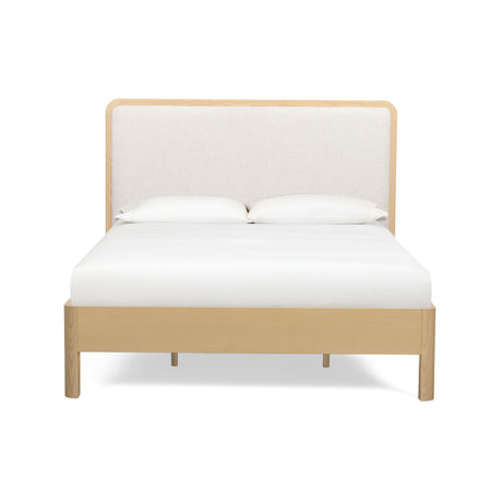 Rafaelle Natural Solid Ash Queen Bed by TOV Furniture at Eve Furniture