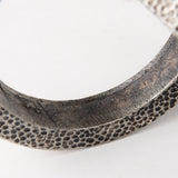 Rafiki Two Blackened Silver Hammered Finish Metal Conjoined Circles by Mercana at Eve Furniture