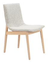 Raha Gray & Whitewashed Dining Chair (Set of 2) by Zuomod at Eve Furniture