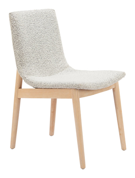 Raha Gray & Whitewashed Dining Chair (Set of 2) by Zuomod at Eve Furniture