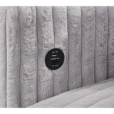 Raha Grey RAF Storage Sectional with Pull Out Bed by New Era Furniture US at Eve Furniture