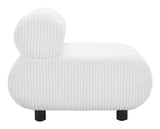 Rahat White Accent Chair by Zuomod at Eve Furniture