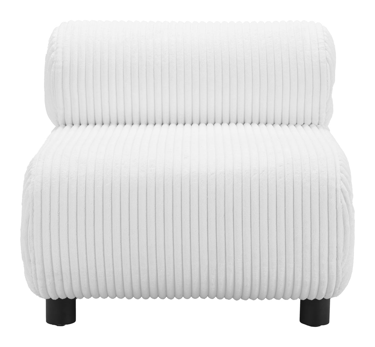 Rahat White Accent Chair by Zuomod at Eve Furniture