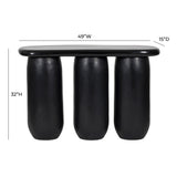 Rahul Textured Console Table by TOV Furniture at Eve Furniture