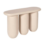 Rahul Textured Console Table by TOV Furniture at Eve Furniture