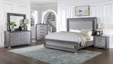 Raiden Gray King Bed by Furniture of America at Eve Furniture