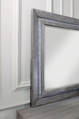 Raiden Gray Mirror by Furniture of America at Eve Furniture