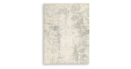 Raif Gray/White/Cream Large Rug by Ashley at Eve Furniture