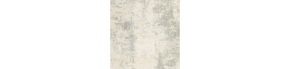 Raif Gray/White/Cream Large Rug by Ashley at Eve Furniture