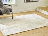 Raif Gray/White/Cream Medium Rug by Ashley at Eve Furniture