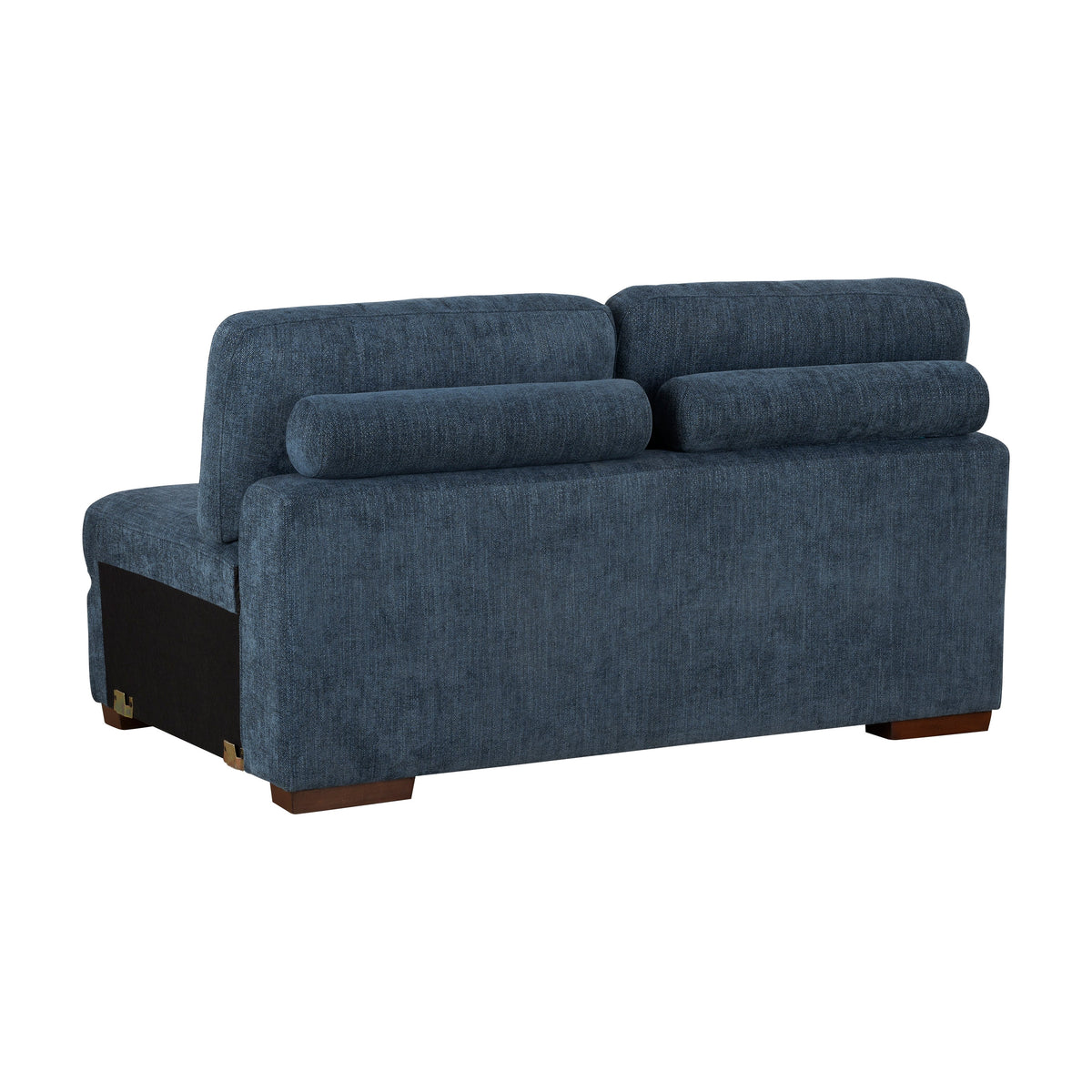 Raife Blue 4-Piece Sectional with Right Chaise by Homelegance at Eve Furniture