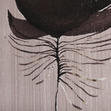 Rain of Feather Warm Gray by Mercana Studio a Hand Embellished Textured Canvas by Mercana at Eve Furniture