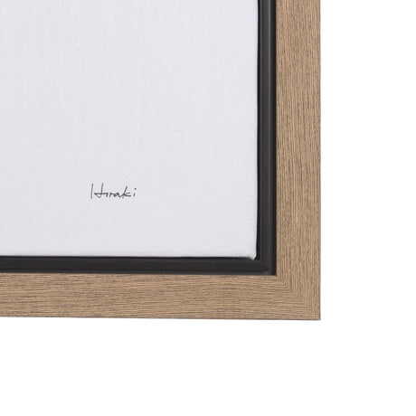 Rain of Leaf I by Mercana Studio a Hand Embellished Textured Framed Canvas by Mercana at Eve Furniture