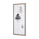 Rain of Leaf II by Mercana Studio a Hand Embellished Textured Framed Canvas by Mercana at Eve Furniture