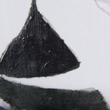 Rain of Leaf II by Mercana Studio a Hand Embellished Textured Framed Canvas by Mercana at Eve Furniture