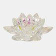 Rainbow Crystal Lotus Votive Holder 6" Default Title by Sagebrook Home - Eve Furniture