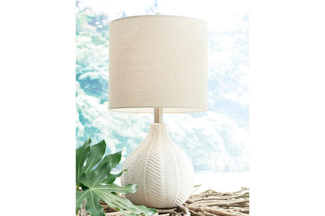 Rainermen Off White Table Lamp by Ashley at Eve Furniture