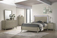 Rainier Gray 4-Piece Queen Bedroom Set by Furniture of America at Eve Furniture