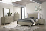 Rainier Gray 4-Piece Queen Bedroom Set by Furniture of America at Eve Furniture