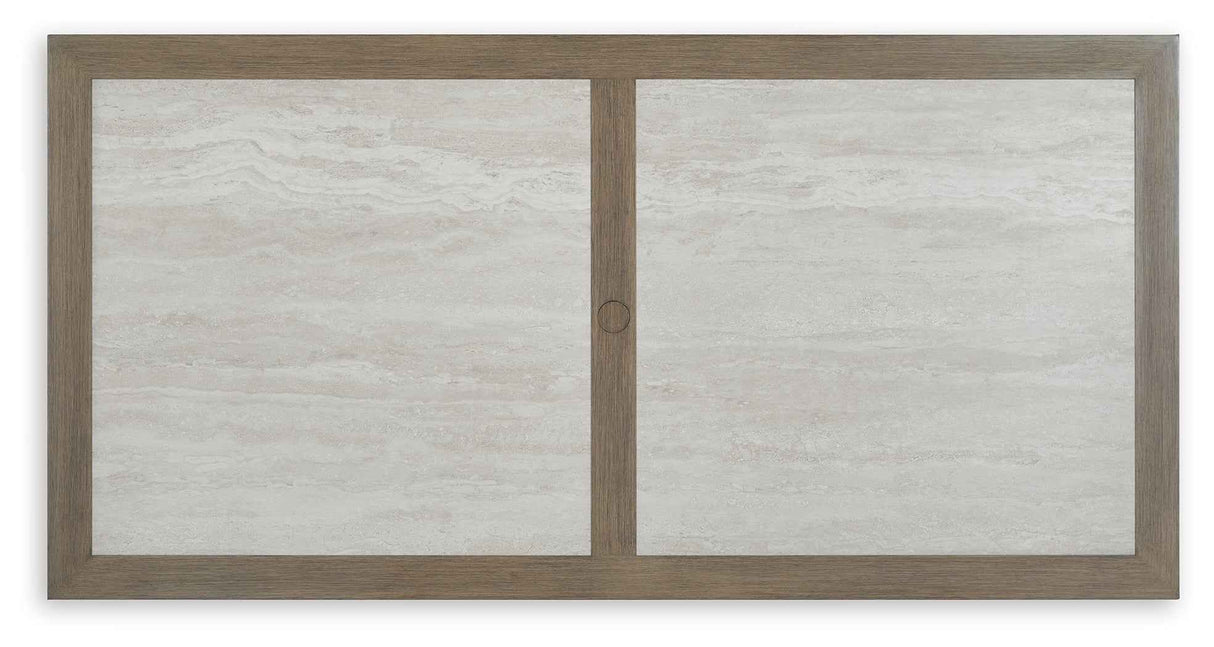Rainier Ranch Brown/Beige Outdoor Dining Table by Ashley at Eve Furniture