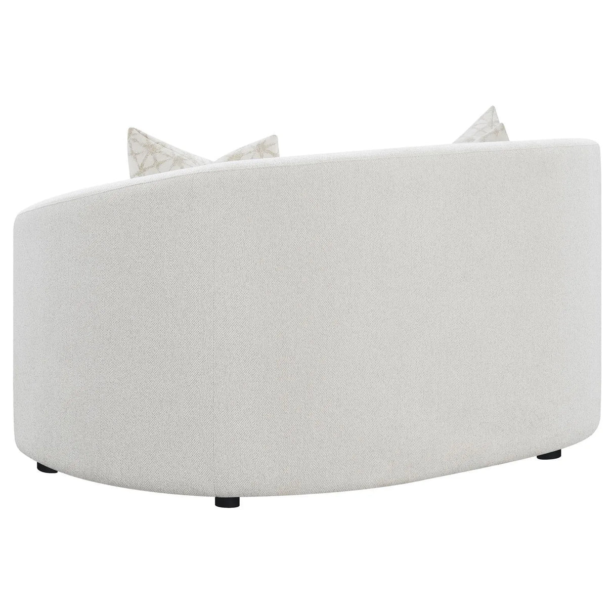 Rainn Latte 2-Piece Upholstered Tight Back Living Room Set by Coaster at Eve Furniture