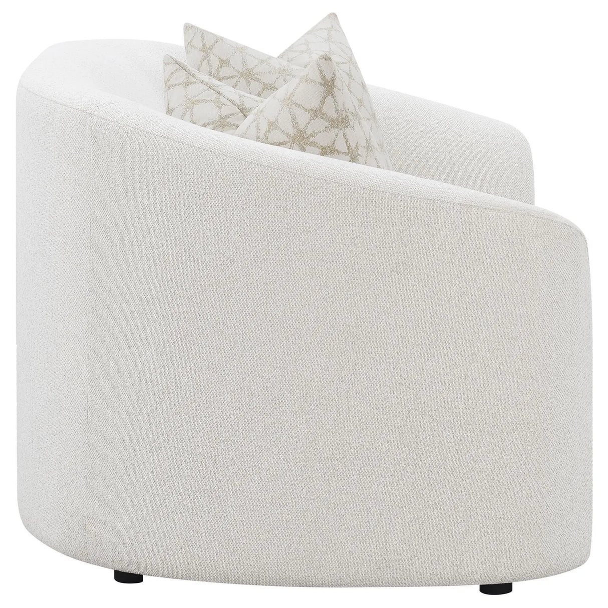 Rainn Latte 2-Piece Upholstered Tight Back Living Room Set by Coaster at Eve Furniture