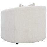 Rainn Latte Upholstered Tight Back Living Room Set by Coaster at Eve Furniture